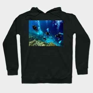 scuba divers Hoodie